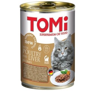 Tomi Kanatlı ve Ciğerli Yetişkin 400 gr Kedi Maması kullananlar yorumlar